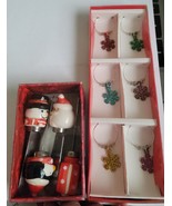 Holidays Spreaders and Wine Charms Set - $133.27 MXN