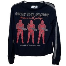 Star Wars Black T-Shirt Mens Medium Red Sith Stormtrooper Power of the D... - £9.48 GBP