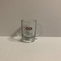 Vintage A&amp;W Root Beer Mini Baby Mug Oval Logo AW Original Authentic 3&quot; Tall - £7.52 GBP