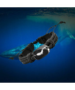 10 20 30 40 50 Pack Whale Vegan Leather Adjustable Bracelet Wholesale - $44.55+