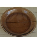 Nice Vintage Amber Glass 9&quot; Pie Plate, VERY GOOD CONDITION - $16.82