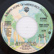 Debby Boone – You Light Up My Life / Hasta Mañana - 1977 45 rpm Record W... - $4.43