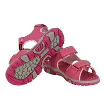 Khombu Kids Girls River Sandals with Adjustable Strap Pink  Sz 3 - £13.91 GBP