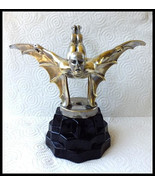 Original 1920s Sasportas Batman Mascot, Vintage Hood Ornament Art Deco A... - £1,598.71 GBP