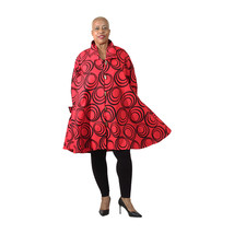 Best Red &amp; Black Button Shirt fit for a Queen - $150.00
