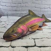 Rainbow Trout Fish Plush Toy Stuffed Animal Pillow 28 in. by Salamander Graphix - £23.73 GBP