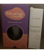 DivaCup One Menstrual Cup &amp; Cora Cup Cleanser - $26.88 CAD