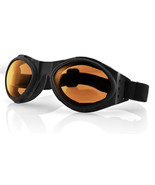 Balboa BA001A Bugeye Black Frame Goggle - Amber Lens - $555.23 MXN