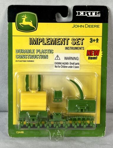 ERTL John Deere Implements Set 15446 Durable Plastic Construction NEW - $19.59