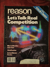 REASON magazine October 1983 Phone Competition Tibor R Machan Warren Brookes - £13.59 GBP