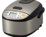 Zojirushi NS-LGC05XB Micom Rice Cooker &amp; Warmer, 3-Cups (uncooked), Stai... - $284.99
