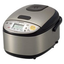 Zojirushi NS-LGC05XB Micom Rice Cooker &amp; Warmer, 3-Cups (uncooked), Stai... - £210.09 GBP