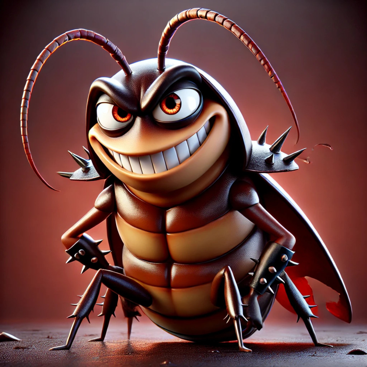 Evil Roach Digital Art Download (Jpg). - $100.00