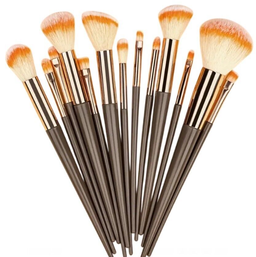 SoftBristles Full Set Premium SyntheticBlush Make-Up Brush - 13 pcs (NEW) - $7.91