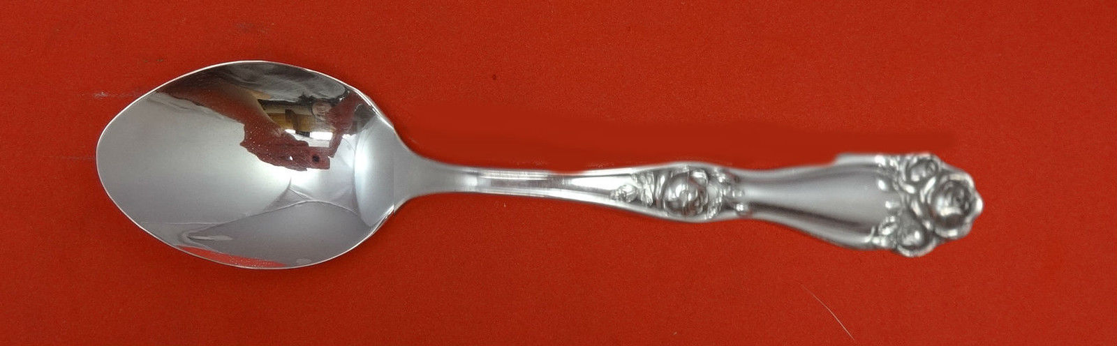 American Beauty Rose by Holmes & Edwards Plate Silverplate Infant Feeding Spoon - £23.22 GBP