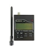 Elenco F-2800 Frequency Counter, 1Mhz - 3Ghz, w Antenna No Power Cord - $68.43