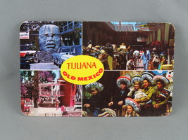 Vintage Postcard - Tijuana Old Mexico Major Attractions - Mexfotocolor - $15.00