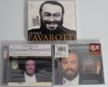 3 Luciano Pavarotti CD Lot NEW Best of 3-Disc Set, O Holy Night Decca, G... - $19.99