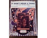 It Don't Mean A Thing By Duke Ellington Mills Music Sheet Music - $148.38