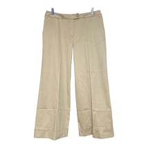 Harve Benard Womens Beige/Tan Stretch Cropped Pant Size 12 New - £10.15 GBP