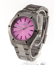 Invicta Women&#39;s Stainless Steel Quartz Watch w/ Pink Dial #19347 - £94.74 GBP