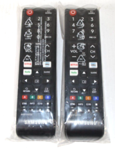 LOT OF 2 OEM Samsung 4K Smart TV Remote BN59-01315A - $18.66