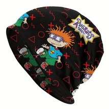 Rugrats Cartoon Beanie Cap Funky Style, Stretchy Spandex/Poly Blend - $213.82 MXN