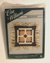 Elsa Williams Bear Paw Quilt Pattern Pillow 06288 Vintage Michael A. LeClair - $12.80