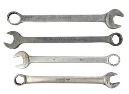 Vintage  MAC 1 / PLUMB  1230 / Thorsen / Bluepoint Combination Wrenches Lot of 4 - £45.96 GBP