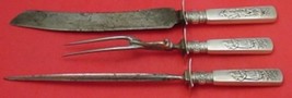 Fontainebleau by Gorham Sterling Silver Roast Carving Set 3pc HH WS Serving - $24,325.54 MXN