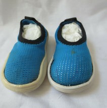 Vtg Nike baby water beach mesh shoes blue size 2C - £11.99 GBP