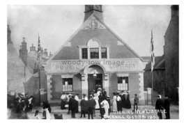 pt4333 - Tickhill - Opening of the Public Library , Yorkshire - print 6x4 - £2.20 GBP