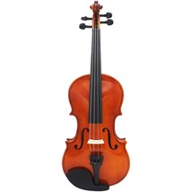 KIT 5pcs 4/4 Handmade Professional Acoustic Violin, Free Lessons, Digital Tuner - £223.33 GBP