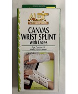 1-Pack* Alex Orthopedic Canvas Wrist Splint Left Hand Medium - £11.77 GBP