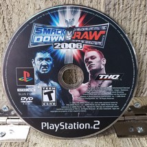 WWE SmackDown vs. Raw 2006 (Sony PlayStation 2, 2005) PS2  Black Label DISC ONLY - £8.52 GBP