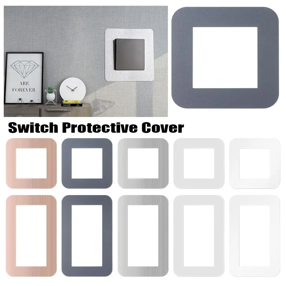 Rty dustproof decoration cover socket decor outlet wall sticker switch protective cover thumb200