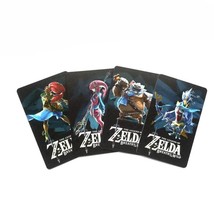 4 Champions Mipha Urbosa Revali Daruk ZELDA BOTW NFC Tag Cards for N-Switch - $246.89 MXN