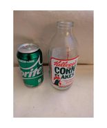 1985 Kellogg&#39;s Maïs Flocons Verre Lait Bouteille Annonce - €17,85 EUR