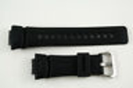 Genuine  Casio Watch Band Strap Rubber  Black G-100 G-101 G-200 G-2310 G-2300  - £19.94 GBP