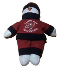 NFL Tampa Bay Buccaneers Plush 8&quot; Snowman New - £11.39 GBP