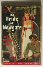 BRIDE OF NEWGATE by John Dickson Carr (1952) Avon witchcraft &amp; murder paperback - £10.11 GBP