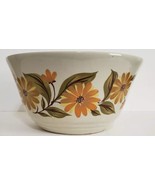 Vintage Bowl Mixing Bake Serve MCM Stoneware Large Farm Country Capri Da... - $62.97