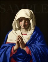8.5X11 Virgin Mary Mother of Jesus Picture New Art Poster Print God Bible Art - £9.52 GBP