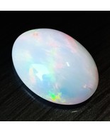Oval Shape Opal, 12.88 Cts, No Treatment, Ethiopian Opal, White Opal ,Ra... - $1,192.36 CAD
