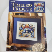 Vintage 2000 Timeless Tribute Cross Stitch Pattern Magazine Booklet - $11.00