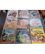Vintage Walt Disney See Hear Read Book Record Lot Mickey Dumbo Alice Bre... - $81.39 CAD