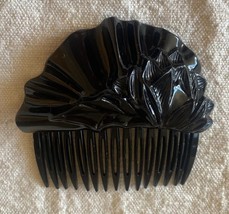 ⭕⭕VTG Black Comb for Women, Length 9 cm, New - $11.88