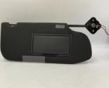2013-2019 Ford Taurus Passenger Sunvisor Black Illuminated OEM N02B08014 - $58.49
