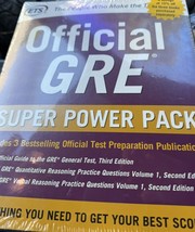 Official GRE Super Power Pack, 3rd Edition Educational Testing Service- New Seal - £40.12 GBP