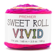 Premier Sweet Roll Vivid Yarn-It&#39;s Electric - £13.26 GBP